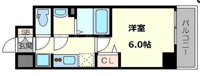 【間取り】 | ファステート大阪上本町ソーレ