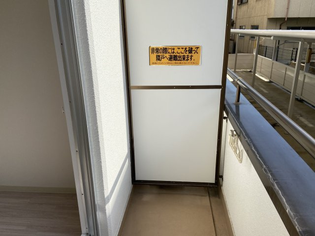 モリスワンのバルコニー