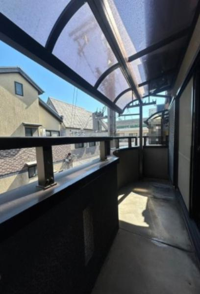 大日町2丁目　中古一戸建てのバルコニー|バルコニー　南向き　屋根付き　陽当たり良好■物件内覧・資金計画相談・住宅ローン相談、リフォーム相談、お問合せ受付中■
※当日・翌日のご内覧、ご相談はお電話でのお問合せがスムーズです！