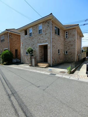 【外観】 | 松戸市　和名ケ谷レンガ積み戸建て