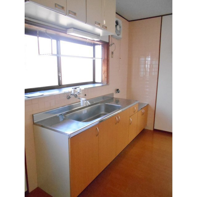 岐阜市長良の一戸建てのキッチン