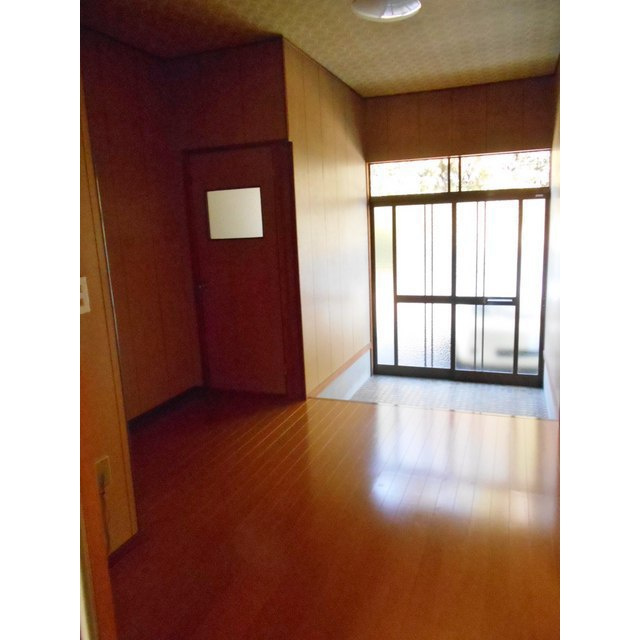 岐阜市長良の一戸建ての玄関