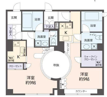 【間取り】 | シティライフ京町堀