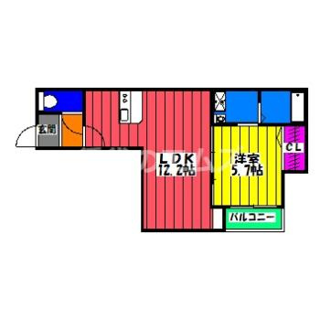 【間取り】 | ＳｕｎＭａｒｋ高宮 | ＳｕｎＭａｒｋ高宮の間取り