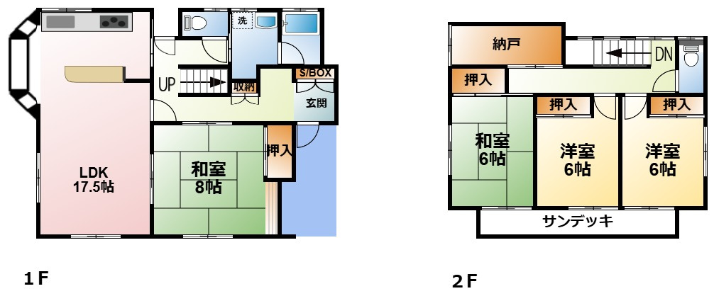 K-６の間取り