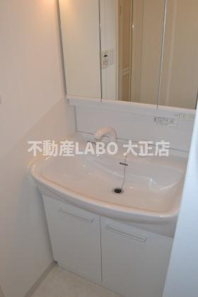 プレアデス難波西の洗面所