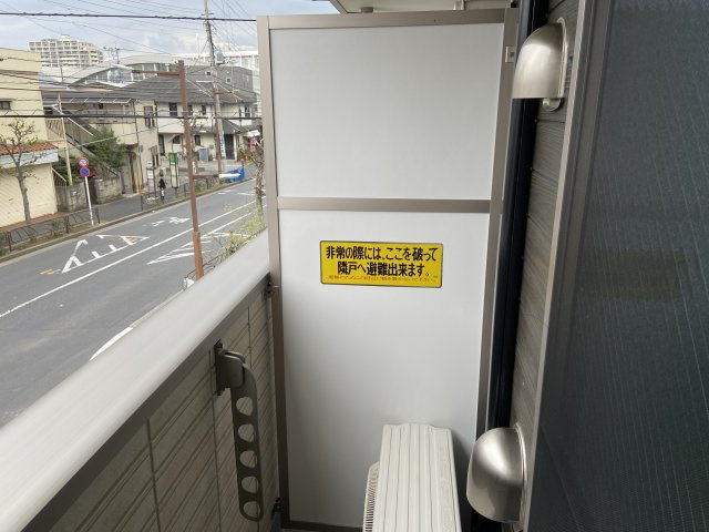 グリシーナ新小岩のバルコニー