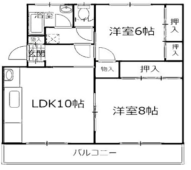 【間取り】 | ドルミ六甲