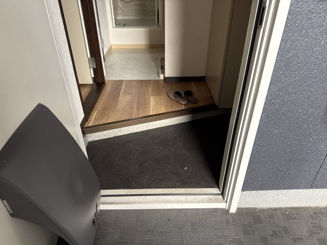 JAハイツ三快の玄関