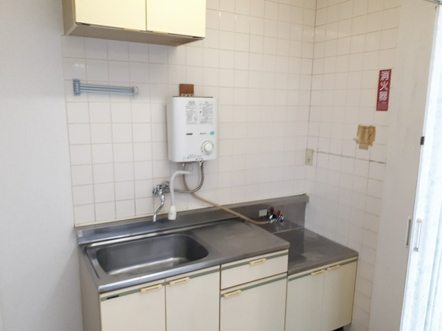 戸頭9丁目事務所付倉庫のキッチン