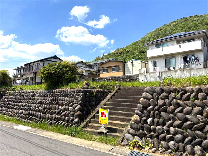 ６３６５５　岐阜市諏訪山１丁目土地の外観