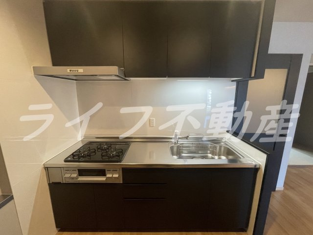 若江岩田ハイツスカイハイツのキッチン|キッチンでお料理をお楽しみください