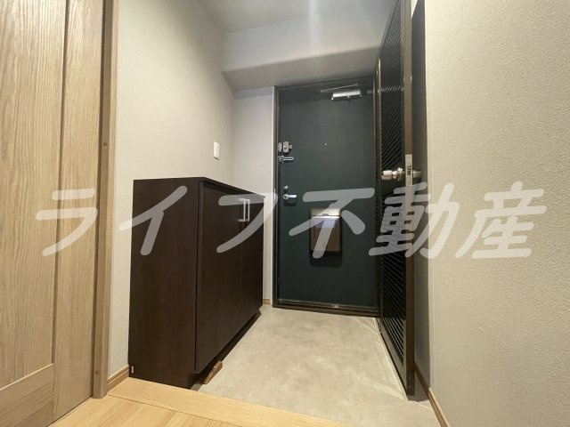 若江岩田ハイツスカイハイツの玄関|毎日通る玄関はこちらです