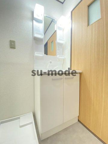 TKマンションの洗面所