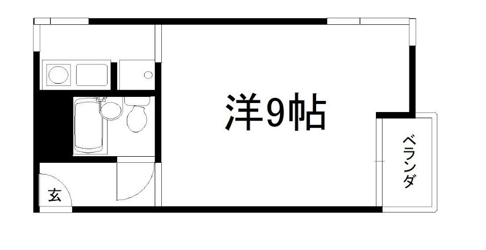 下鴨女子学生会館テラッセ糺の森の間取り|【代表的な間取です】