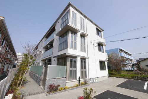 熊本市東区保田窪本町の賃貸マンションの外観