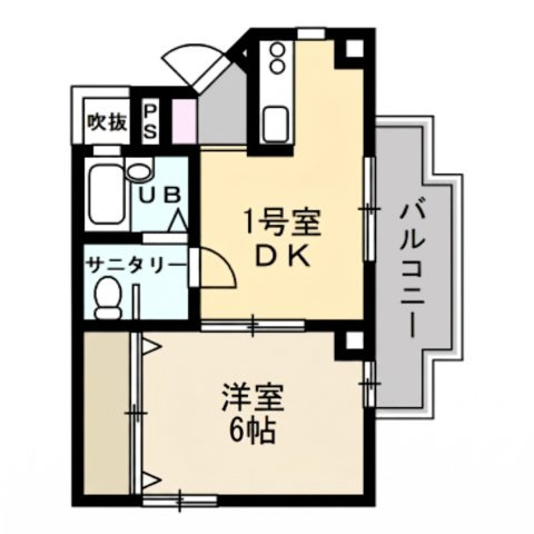 Okurayama Hillsの間取り