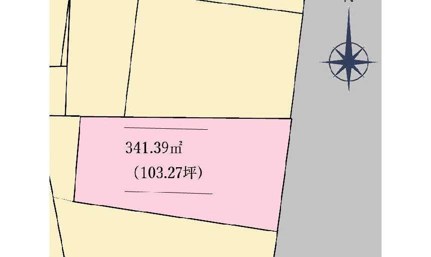 栃木市大町　土地の土地図