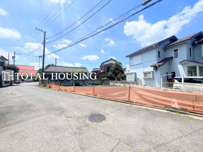 【前面道路含む現地写真】 | 稲城市矢野口　売地　全2区画
