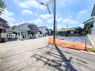 【前面道路含む現地写真】 | 稲城市矢野口　売地　全2区画
