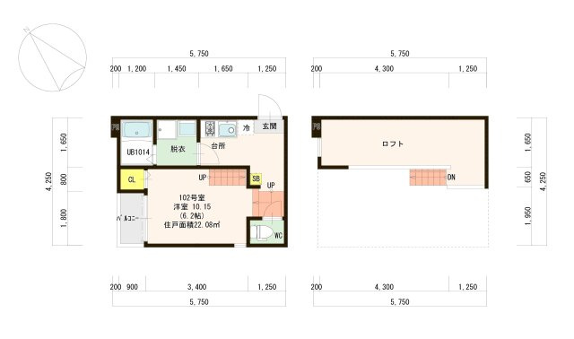 【間取り】 | ACERO | 現況優先。