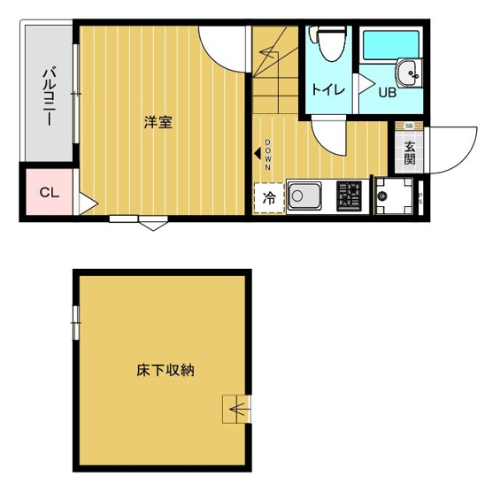 【間取り】 | エターナル TS | 現況優先。