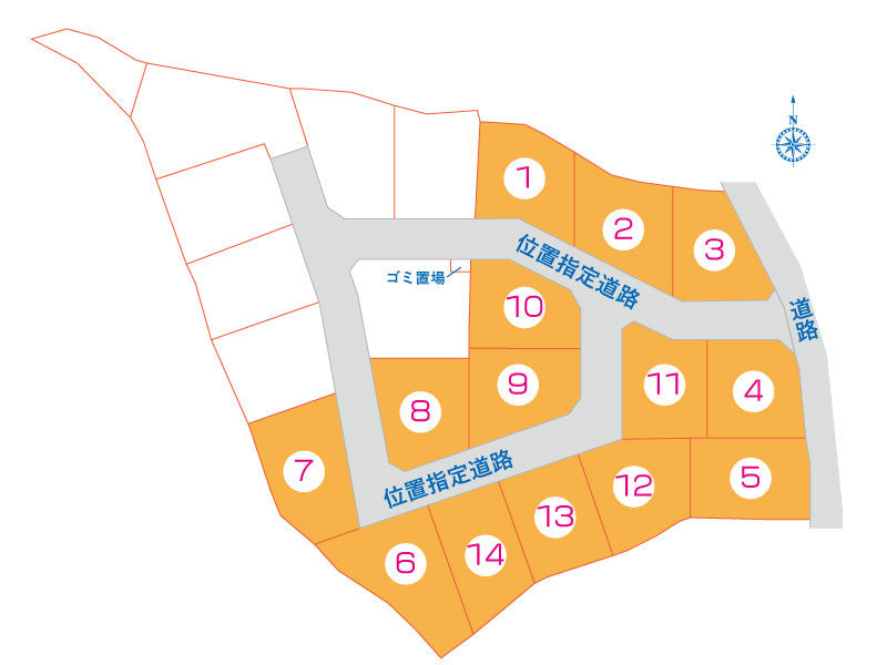 【区画図】