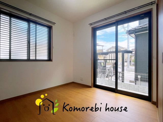 北本市宮内3丁目　中古一戸建ての洋室|現地（2024年8月11日撮影）