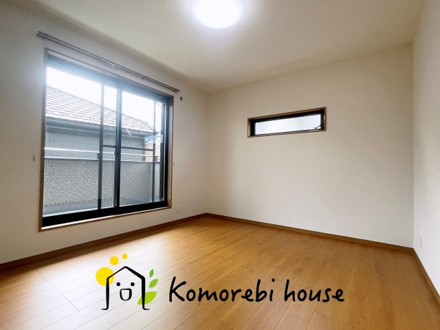 北本市宮内3丁目　中古一戸建ての寝室|現地（2024年8月11日撮影）