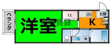 仲介手数料０円！！リブレア白鳥の間取り