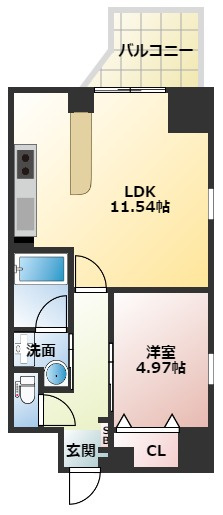 プレジオ本町の間取り