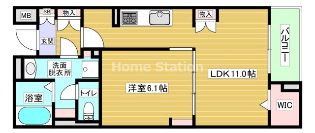 【間取り】 | サニーレジデンス野田Ⅱ