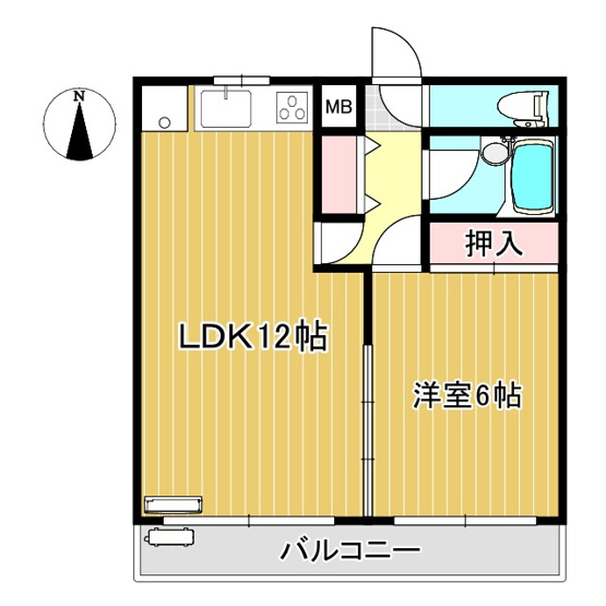 【間取り】 | コーポ・ワイエム