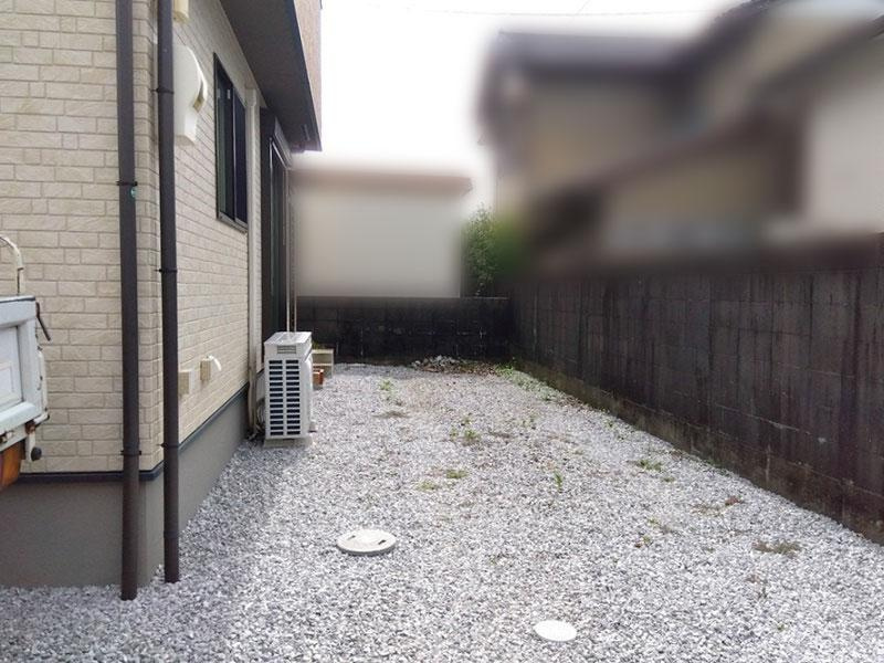 南国市大そね甲　中古戸建ての駐車場