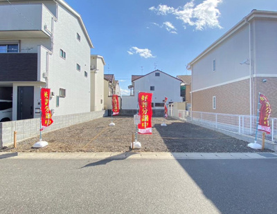 【前面道路含む現地写真】 | 嵯峨野東田町　売土地（建築条件付）1号地