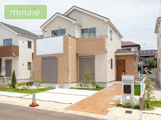 【外観】 | 同建築会社　施工例
スタイリッシュな外観でゆったりした空間が魅力的です♪