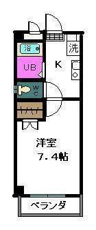【間取り】 | プロミネンスコート博多　猫ちゃん、ワンちゃん飼育できます！