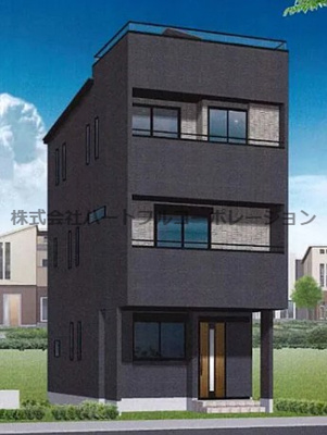 【外観】 | 明石市材木町　新築戸建A号棟　仲介手数料無料！ | 明石市材木町　新築A号棟　仲介手数料無料！