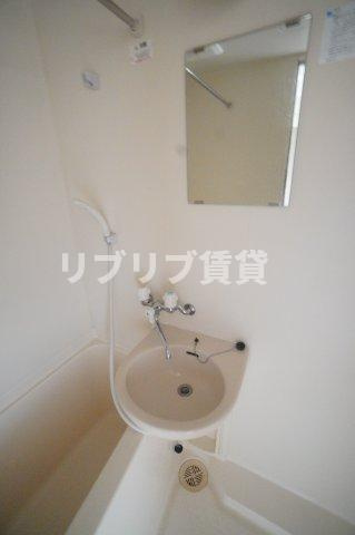 新田町小川マンションの洗面所