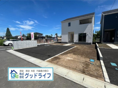 【前面道路含む現地写真】 | 寄居町用土第３　全７棟　新築分譲住宅　Cradlegarden　　1号棟