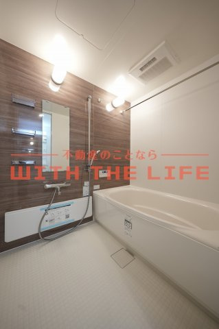 プラージュポインテ六ツ門【キャッシュバック対象物件】の浴室|落ち着いた空間のお風呂です