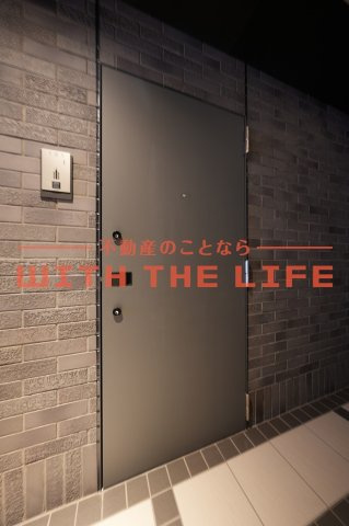 プラージュポインテ六ツ門【キャッシュバック対象物件】の玄関|落ち着いた玄関です