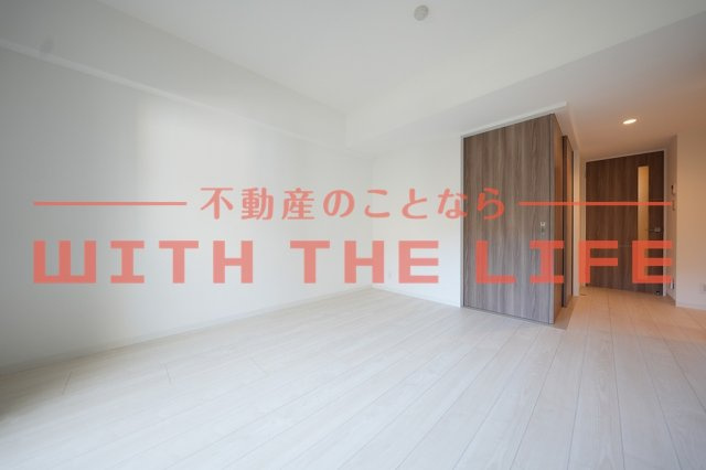 プラージュポインテ六ツ門【キャッシュバック対象物件】の居間・リビング|こちらのリビングで趣味の時間をお楽しみください