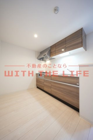 プラージュポインテ六ツ門【キャッシュバック対象物件】のキッチン|きれいなキッチンです