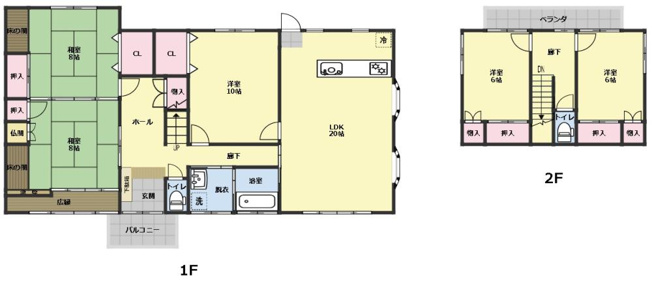 【間取り】 | 成竹戸建