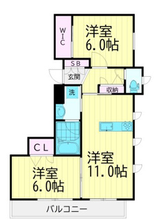 【間取り】 | Arvense南雪谷