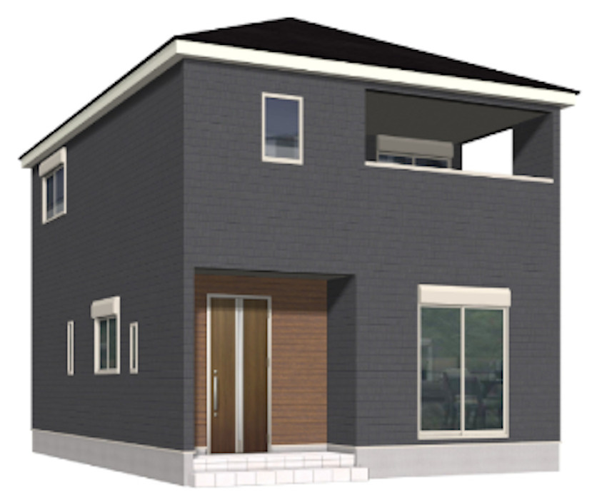 Cradle garden名古屋市緑区大将ヶ根第2全2棟＜新築一戸建て仲介手数料無料＞の外観パース|外観パースです
