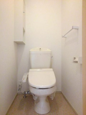 ソラーナのトイレ|ゆったりとした空間のトイレです