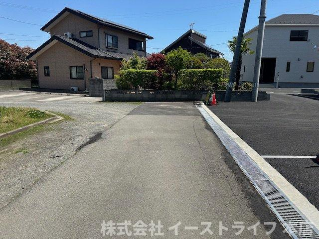 【新築戸建】内郷宮町第5※子育て支援対象※の前面道路含む現地写真|ご参照ください。