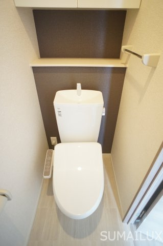 熊本市南区近見６丁目のアパートのトイレ